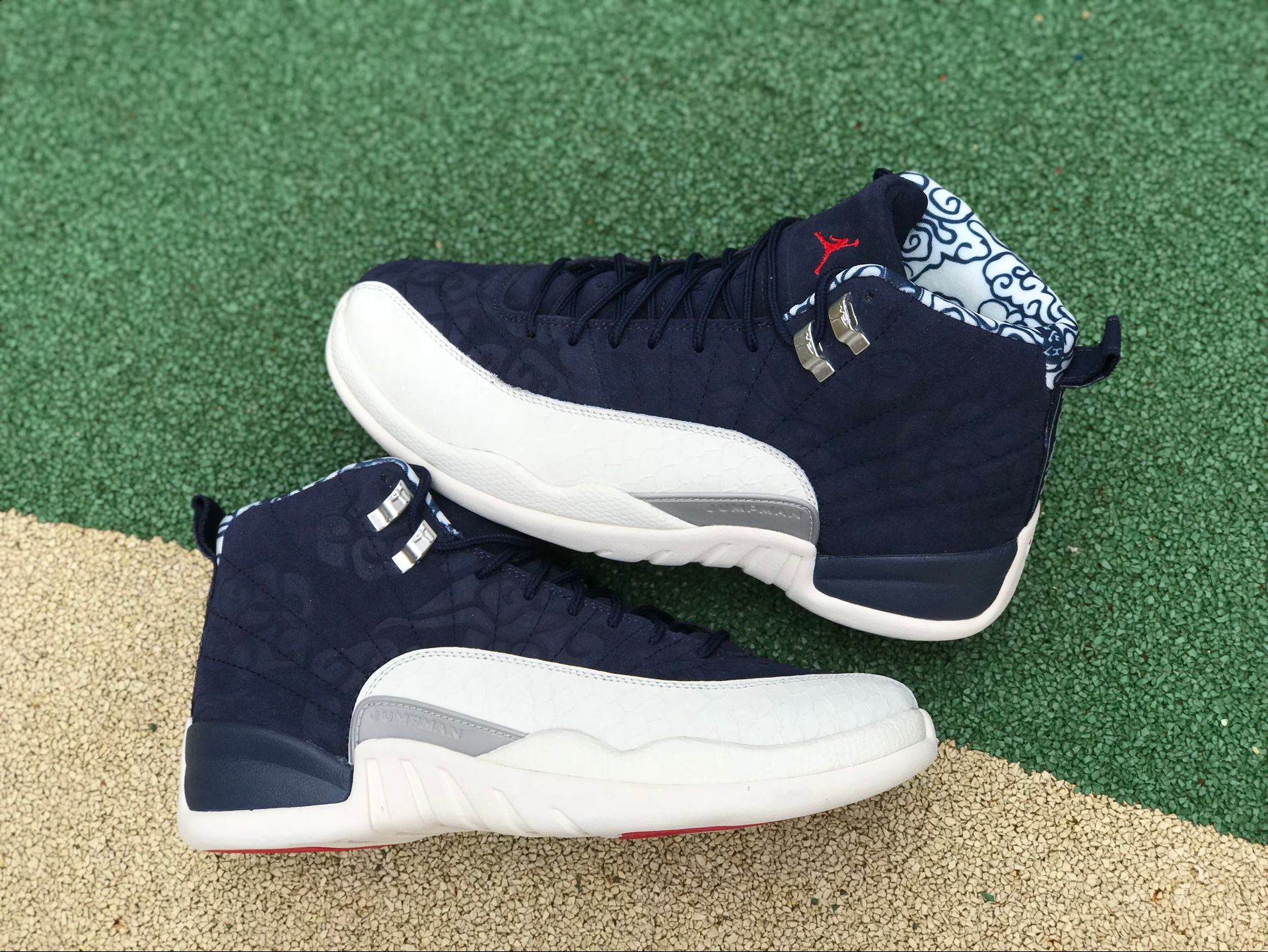 Nike Air Jordan 12 International Flight New Aj12 12s Navy Blue White Bv8016 445 10 - www.kickbulk.cc